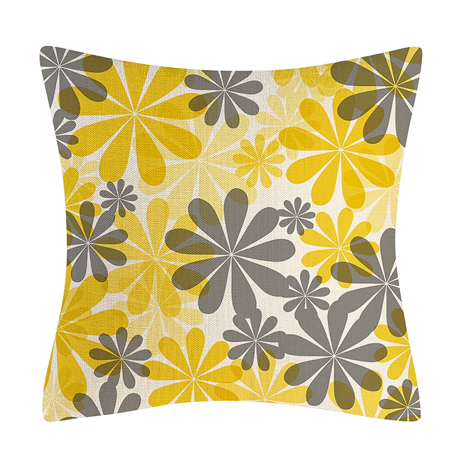 zttd yellow pillowcase modern daisy pillowcase decorative outdoor linen