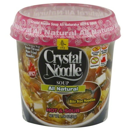 Crystal Noodle Soup Hot & Sour Nat 1.97 OZ (Pack of