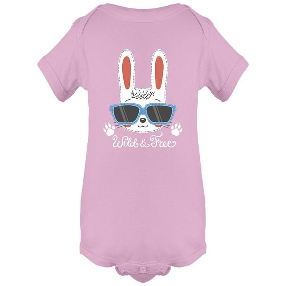 Rabbit Wild And Free Bodysuit Infant -Image by Shutterstock, 6 Months