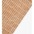thumbnail image 5 of Hand-Tufted 100% New Zealand Wool Area Rug | Modern Grid Pattern Carpet for Living Room, Bedroom, & Home Décor (Tan_4X6), 5 of 5