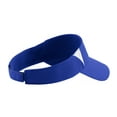 thumbnail image 3 of Sport-Tek Dry Zone Colorblock Visor-One Size (True Royal/White), 3 of 3