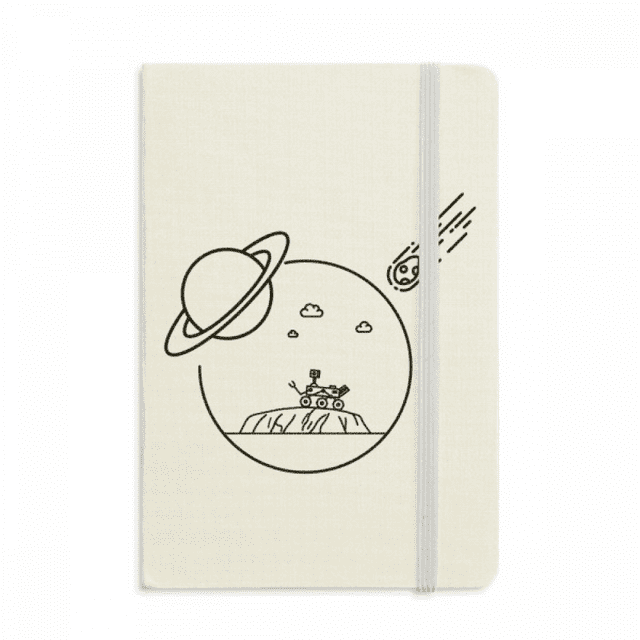 Vehicle Planetary Shield Meteorite Notebook Official Fabric Hard Cover Classic Journal Diary
