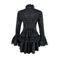 thumbnail image 2 of Coswear Haut en Dentelle Gothique Manches Longues Style Élégant Robe de Cour, 2 of 6