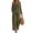 Army Green, variant on Women's 2 Piece Outfits Casual Lapel Half Zip Sweatshirts and Wide Leg Pants Tracksuit Sets