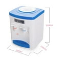 YIYIBYUS 5 Gallon Hot and Cold Water Dispenser, Countertop Cooler for