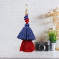 thumbnail image 3 of Porte-clés à Pompons Mode Polyvalent Anneau de Clé Pendentif Pompon Breloque de Sac, 3 of 7