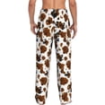 thumbnail image 7 of Salouo Cow Tie Dye Print Pajama Pants for Men, Lounge Pants Elastic Waistband Casual Men's sleepwear Loungewear Sleep Pajama Pant -X-Large, 7 of 7