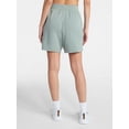 thumbnail image 4 of Athletic Works Women's Mineral Wash French Terry Shorts, Sizes XS-4X, 4 of 6