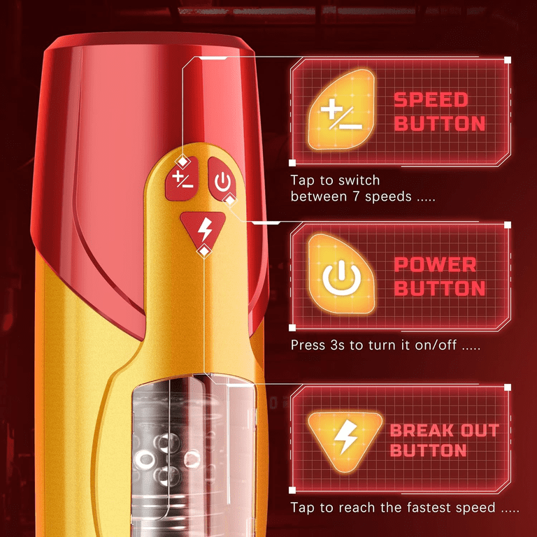 Automatic Male Masturbator Cup with 7 Rotating & 3 Thrusting Mode,Male Strokers with Suction Base Adult Sex Toys for Men - Walmart.com Automatic Male Masturbator Cup with 7 Rotating & 3 Thrusting Mode,Male Strokers with Suction Base Adult Sex Toys for Men - Walmart.com