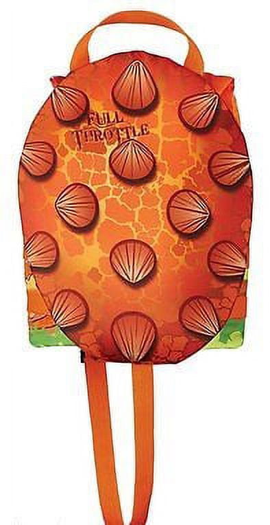 Full Throttle 104300-200-001-15 Water Buddies Life Vest Child 30-50Lbs. Dinosaurs