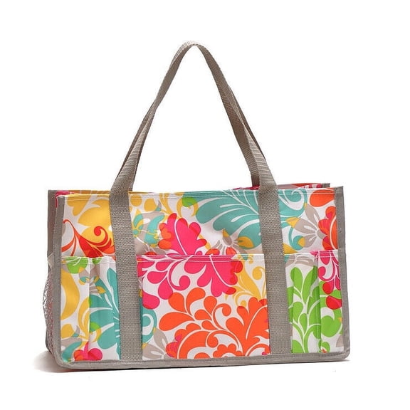 Mytopshop New Keep It Caddy Mini Organizer Picnic Lunch Storage Tote Bag 31 Gift In Island Damask
