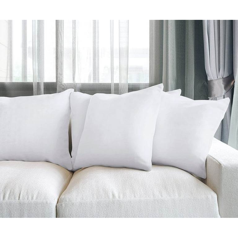 Utopia Bedding Throw Pillows Insert (Pack of 2 White) - 12 x 20 Inches Bed and Couch Pillows - Indoor Decorative Pillows