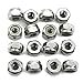 thumbnail image 3 of 100PcS 8-32 Nylon Insert HEX Lock NUT A2 Stainless by FULLERKREg, 3 of 4