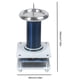 thumbnail image 5 of Altavoz Generador Plasma SSTC Música Juguete Escritorio para Bobina Tesla BT, 5 of 9