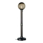 Patio Living Concepts Moonlite 64 in. Floor Lamp 09717 with 3 in. bronze tube body and bronze globe