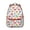 Red-35, variant on Cute Cartoon Dinosaur Backpack for Student with Forest and Stars Theme Watercolor Dino Pattern Colorful Artistic School Bag