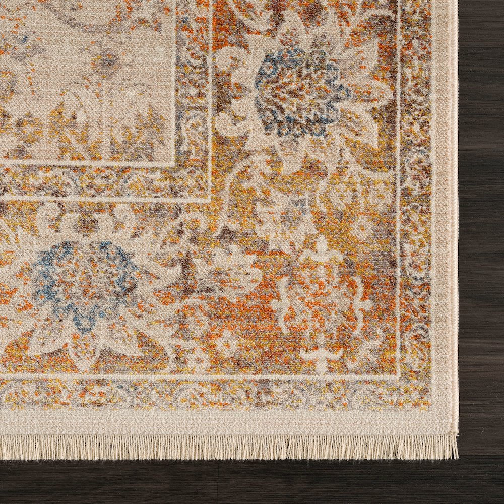 LR Home Holi Durable Performance Area Rug Indoor in Ivory/Beige, 2' x 3'