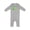 AC-Heather Grey, variant on My Oma Loves Me Dinosaur Baby Romper Coveralls