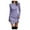 Light Purple, variant on Women's Fall Winter Sexy Solid Color Round Neck Long Sleeve Sweater Dress, Elegant and Chic Knit Dress with a Form-Fitting Design for Evening Wear,Royal Blue,S