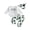 Beige, variant on BemeyourBBs Baby Boy Christmas Outfit Letter Embroidery Rompers and Pants Beanies