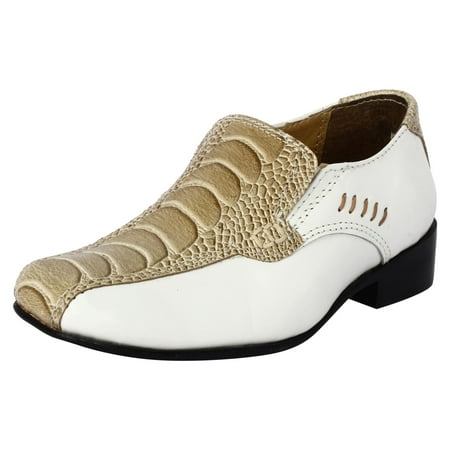 

LIBERTYZENO Kids Boys Slip On Dress Shoes Wedding shoes for Kids