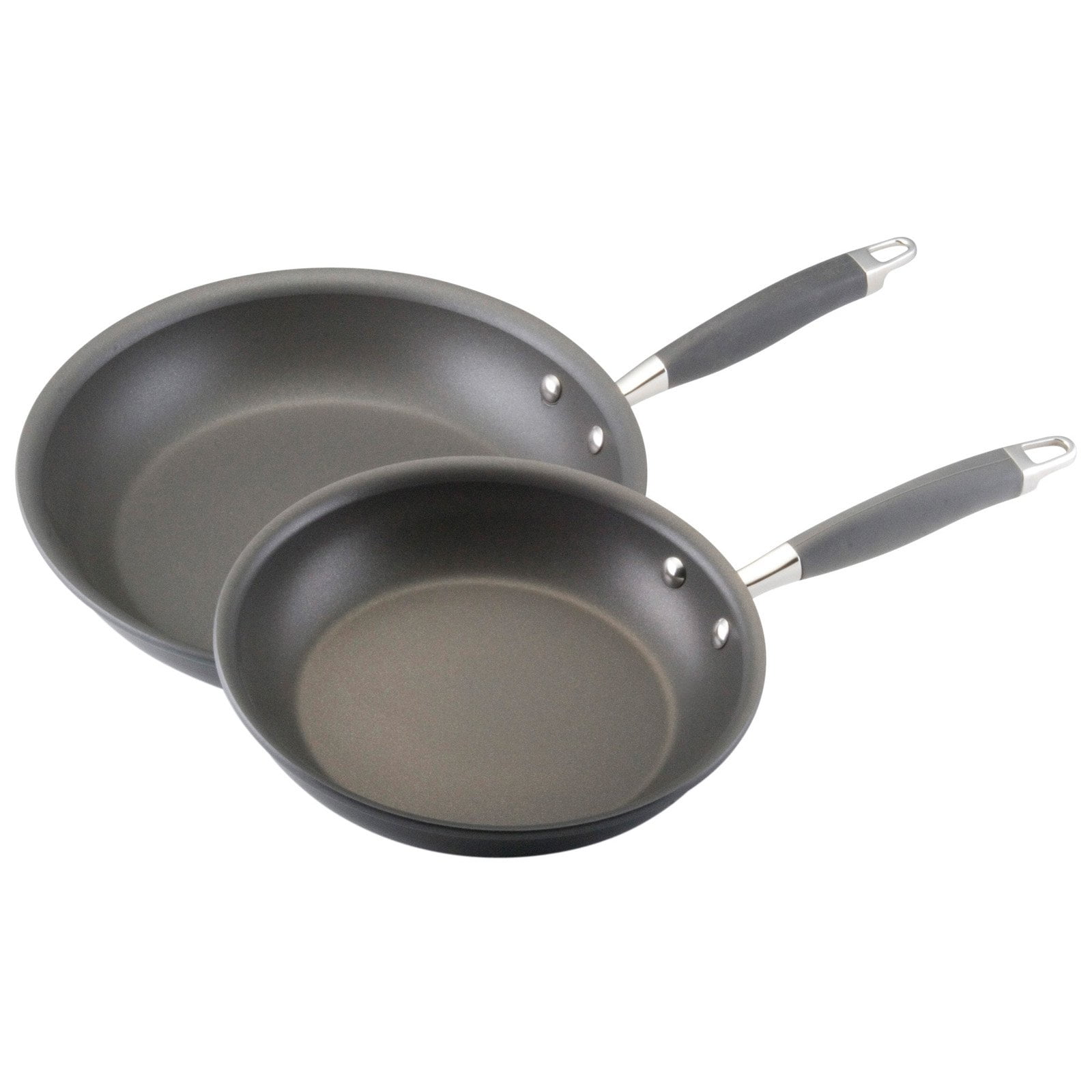 anolon advanced home hard anodized 2 pc nonstick skillet set