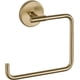 thumbnail image 1 of Toallero de mano de bronce champaña para baño, soporte cuadrado para toalla de baño para cocina, accesorios de baño, 1 of 9
