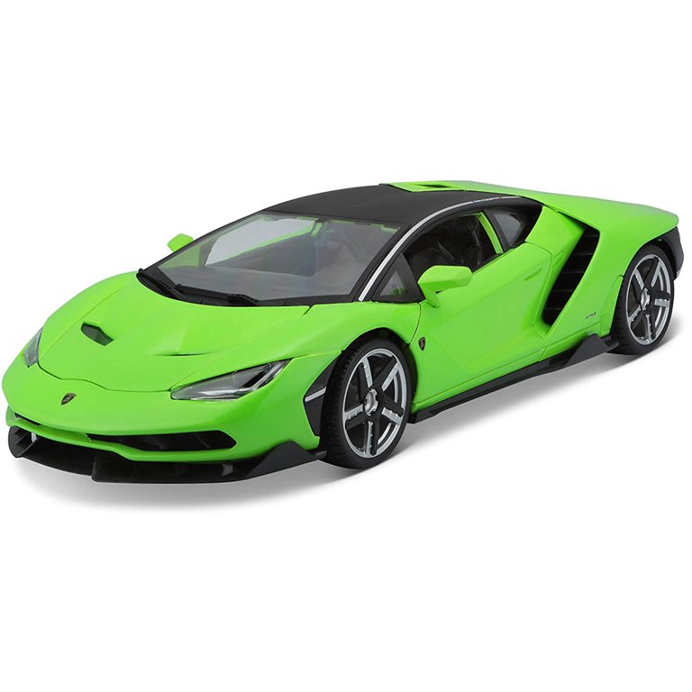 Lamborghini Centenario Lime Green with Matt Black Top 1/18 Diecast