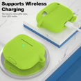 thumbnail image 3 of Atuat Compatible Con Airpods 3 Funda Protectora De Silicona Para Airpods 3ª Generación Funda 2021 Carga Inalámbrica - Verde Claro, 3 of 5