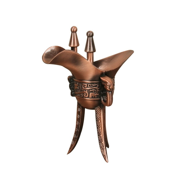 Copa Antigua China Para Beber, Copa De Vino Arcaística Para Colección, Boda De Estilo Chino Para Beber Cateissary HA027735-04
