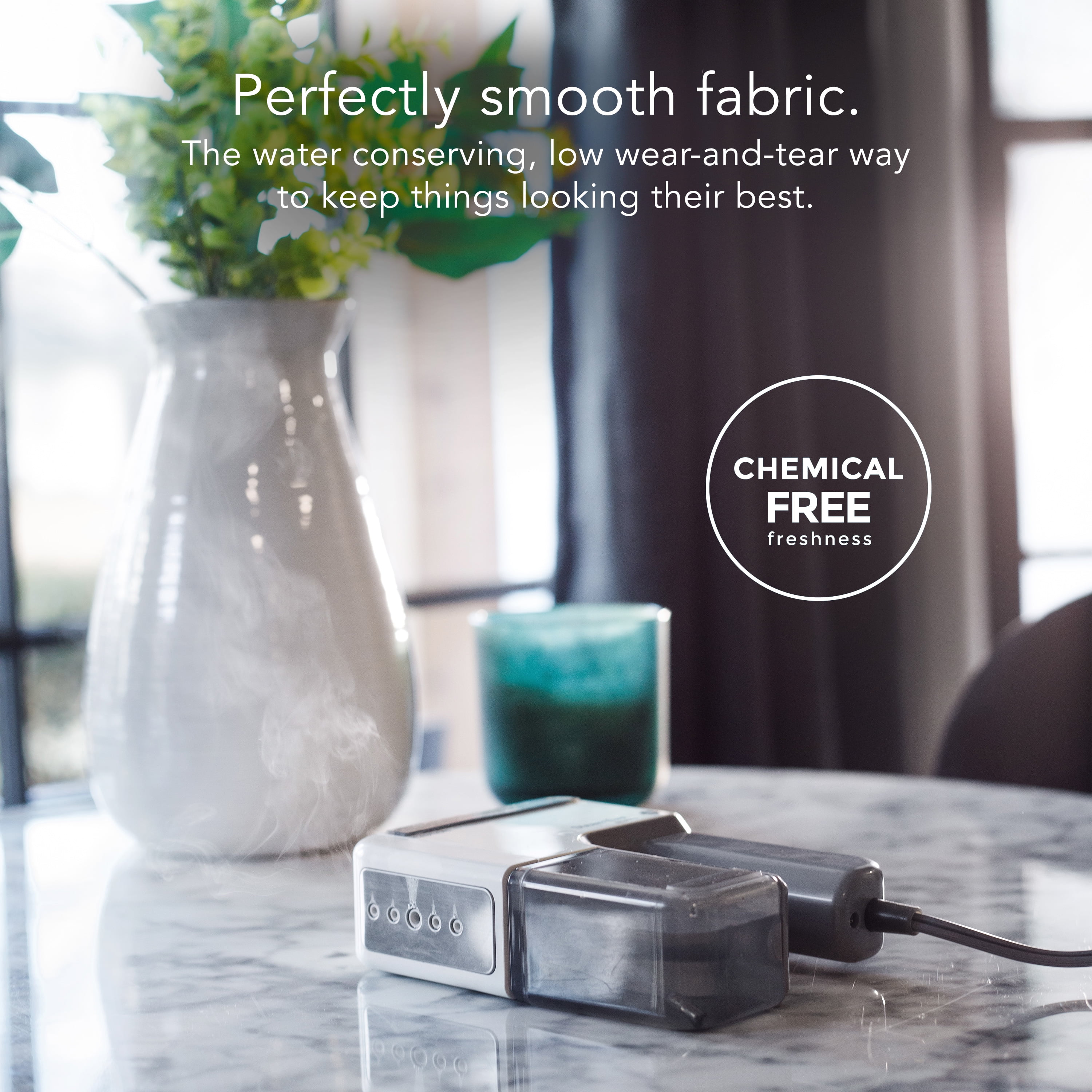 Steamfast NOMAD White Handheld Travel Garment Steamer