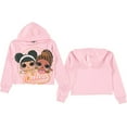 thumbnail image 3 of L.O.L. Surprise! Girls Allover Print Hoodie- Raw Edge Skimmer Hoodie Little to Big Girl sizes 4-20, 3 of 3