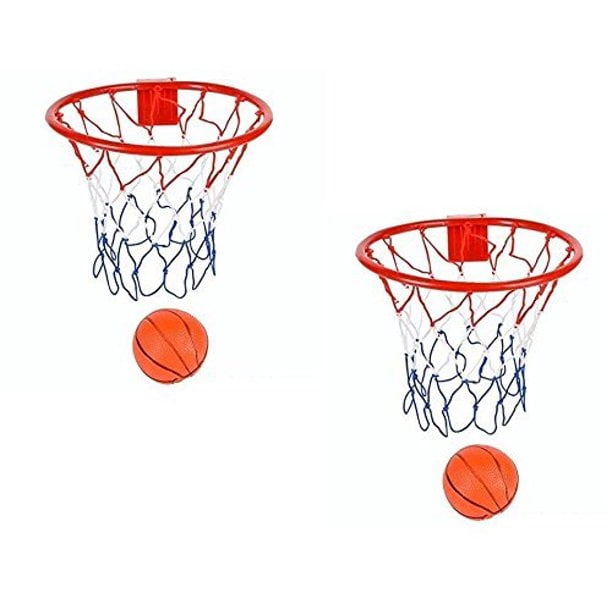 Over The Door Basketball Hoop 2 Pack of 9Inch Basketball Hoop With