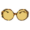 thumbnail image 2 of Versace 0VE4395F 5119/759 Oval Tortoise Brown Sunglasses for Womens, 2 of 5