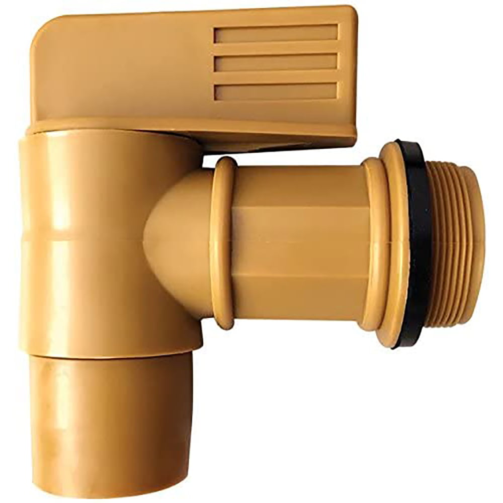 45° Taps Spigot Drum Faucet for Barrels 25mm with Gaskets 50mm/2" Connection 
