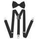 thumbnail image 3 of 1920S Men Accessories -Panama Hat Elastic Y-Back Suspender Bow Tie Costume Accessories Set, 3 of 5
