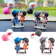 thumbnail image 3 of 3D Car Decor Sticker High Temperature Resistant Novelty Interior Decoration Cute Love Balloon Kiss Design, 3 of 8