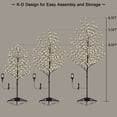 thumbnail image 4 of Árbol de cerezo en flor con iluminación LED Lightshare de 4 pies, 5 pies, 6 pies, 4 of 6