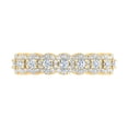 thumbnail image 3 of 3/4 Carat Diamond Wedding Band Ring in 14K Yellow Gold (Ring Size 10.25) (I1-I2 Clarity), 3 of 4