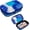 Blue, variant on ZIPIT POP Pencil Box, Silicon Sensory Fidget Push It Case, Large Capacity Pencil Case (Colorful)
