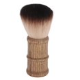 thumbnail image 2 of Hair Cutting Neck Dust Brush Home Salon Barber Fiber Hair Wooden Handle Face Neck Hair Dust Cleaning Brush, 2 of 5