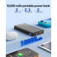 thumbnail image 4 of Power Bank GENSROCK CK25100 de 10000 mAh, PD 22,5 W, doble USB, 4 of 7