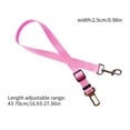 thumbnail image 2 of Dog Seat Belt for Car. Adjustable Dog Safety Seatbelt. Adjustable Strap,Strong Nylon Fabric,Bungee Buffer Dog Puppy Car Seat Belt. (16-28in - 1 Pack), 2 of 4