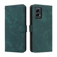 thumbnail image 3 of Wallet Case for Moto G Stylus 5G(2024),with RFID Blocking Credit Card Holder, with Wrist Strap PU Leather Magnetic Folio Kickstand Shockproof Women Men Phone case, Green, 3 of 10