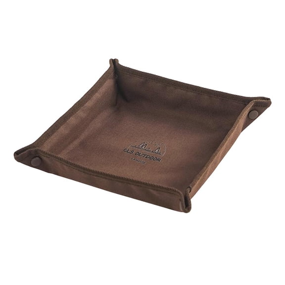 Foldable Snap-On Oxford Camping Tray Set With Edge Protection For Outdoor Supplies Storage
