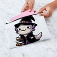 thumbnail image 5 of CafePress - Axolotl Witch Cute Halloween - Large Zipper Toiletry Pouch, 12.5"x8.5", 5 of 6