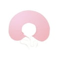 thumbnail image 4 of YEAHDOR Kids Girls Chiffon Ballet Tutu Dance Skirt Figure Ice Skating Gymnastics Wrap Scarf Skirt Pink 8-12, 4 of 6