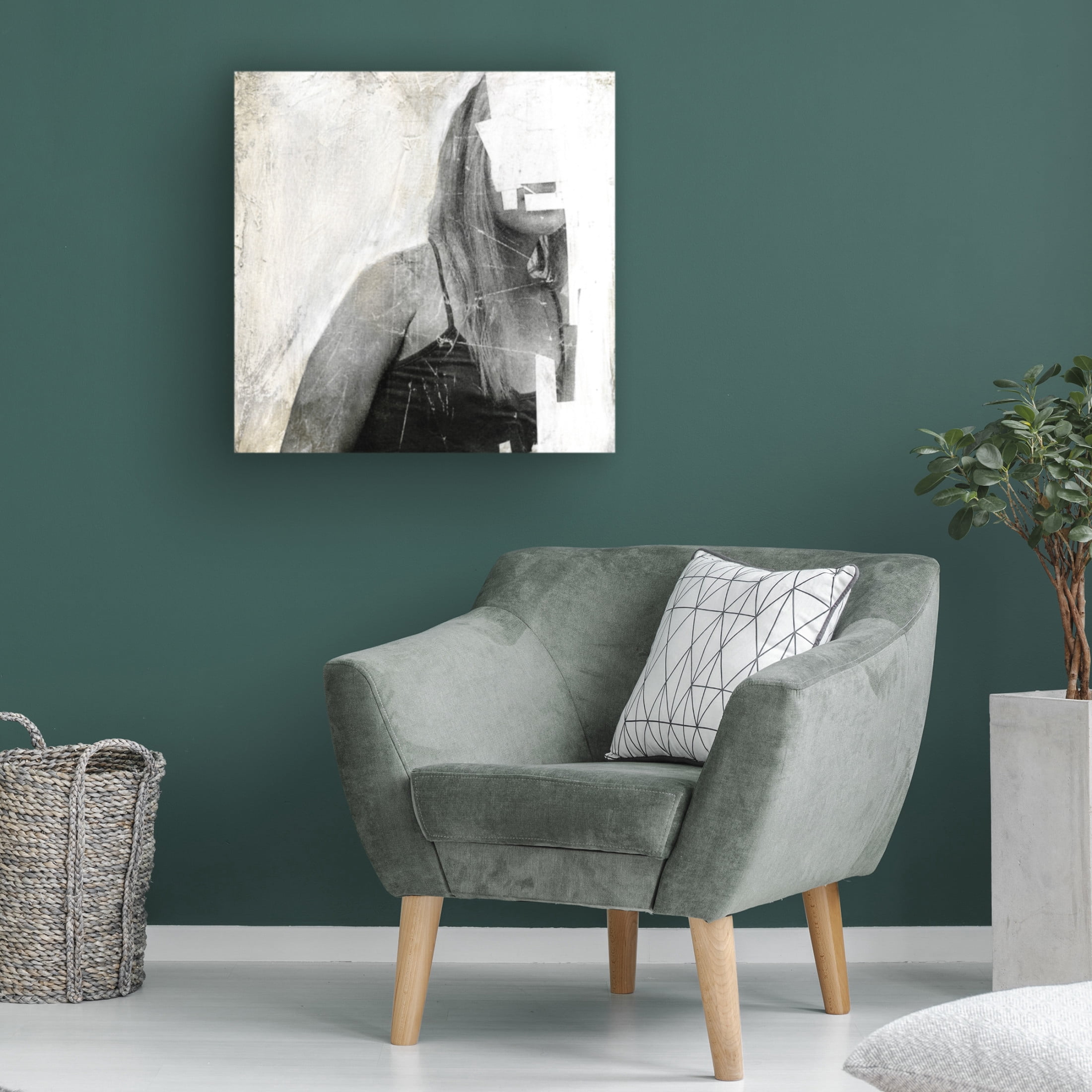 Trademark Fine Art Famous When Dead Faceless 03 Canvas Wall Art