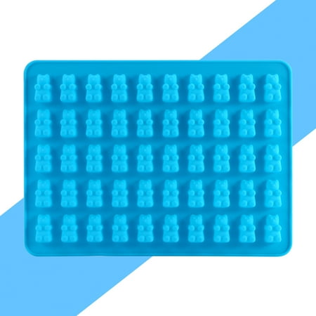 

BORDSTRACT Candy Silicone Molds For Candy 50 Gummy Maker Cavity Bear Novelty Silicone Chocolate Candy Ice New Tray XL