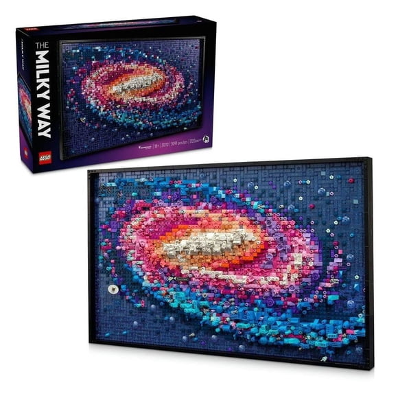 Set LEGO Art Galaxia Vía Láctea 31212, 3091 piezas